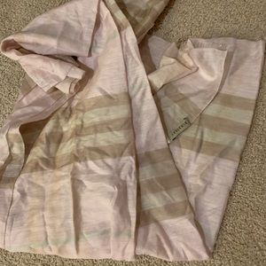 Pink Burberry Scarf